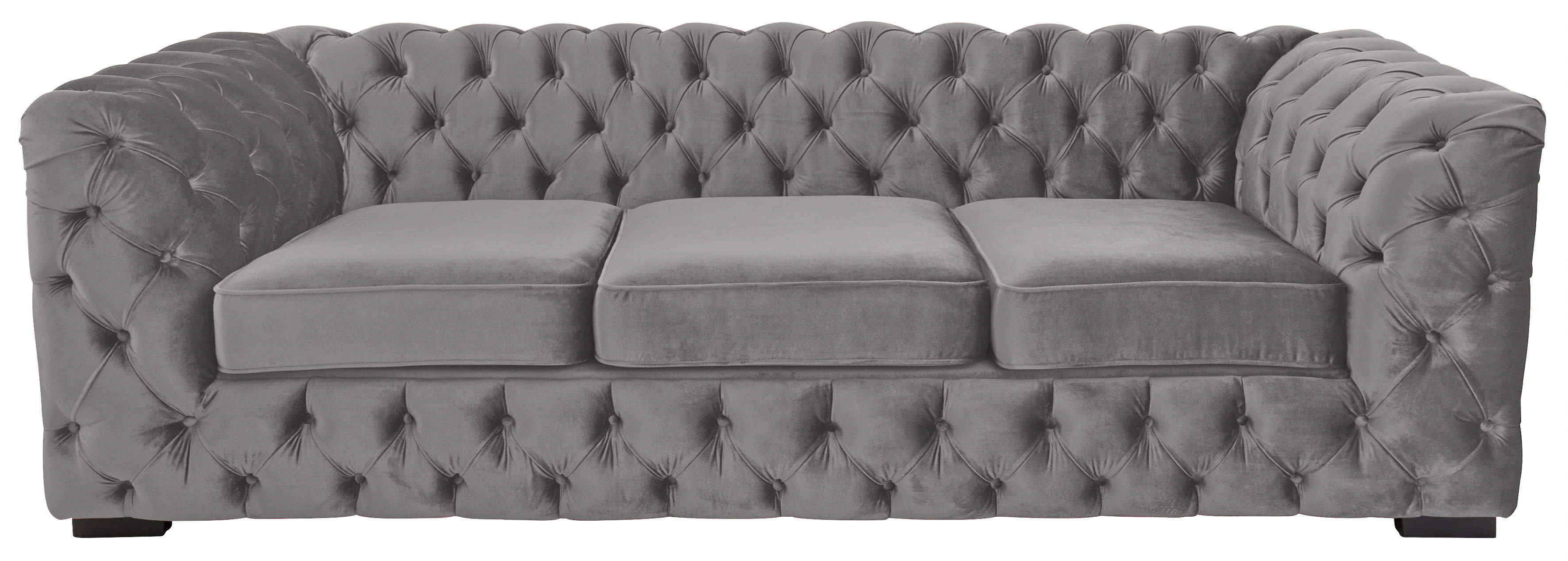 Home affaire Chesterfield-Sofa "Kalina", klassische Chesterfield-Knopfheftu günstig online kaufen