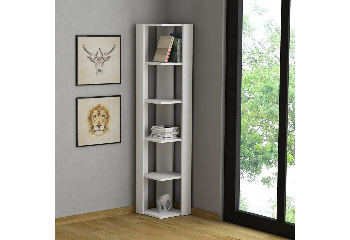 Skye Decor Bücherregal 100% MELAMINE COATED PARTICLE BOARD, 161 cm x 34 cm günstig online kaufen