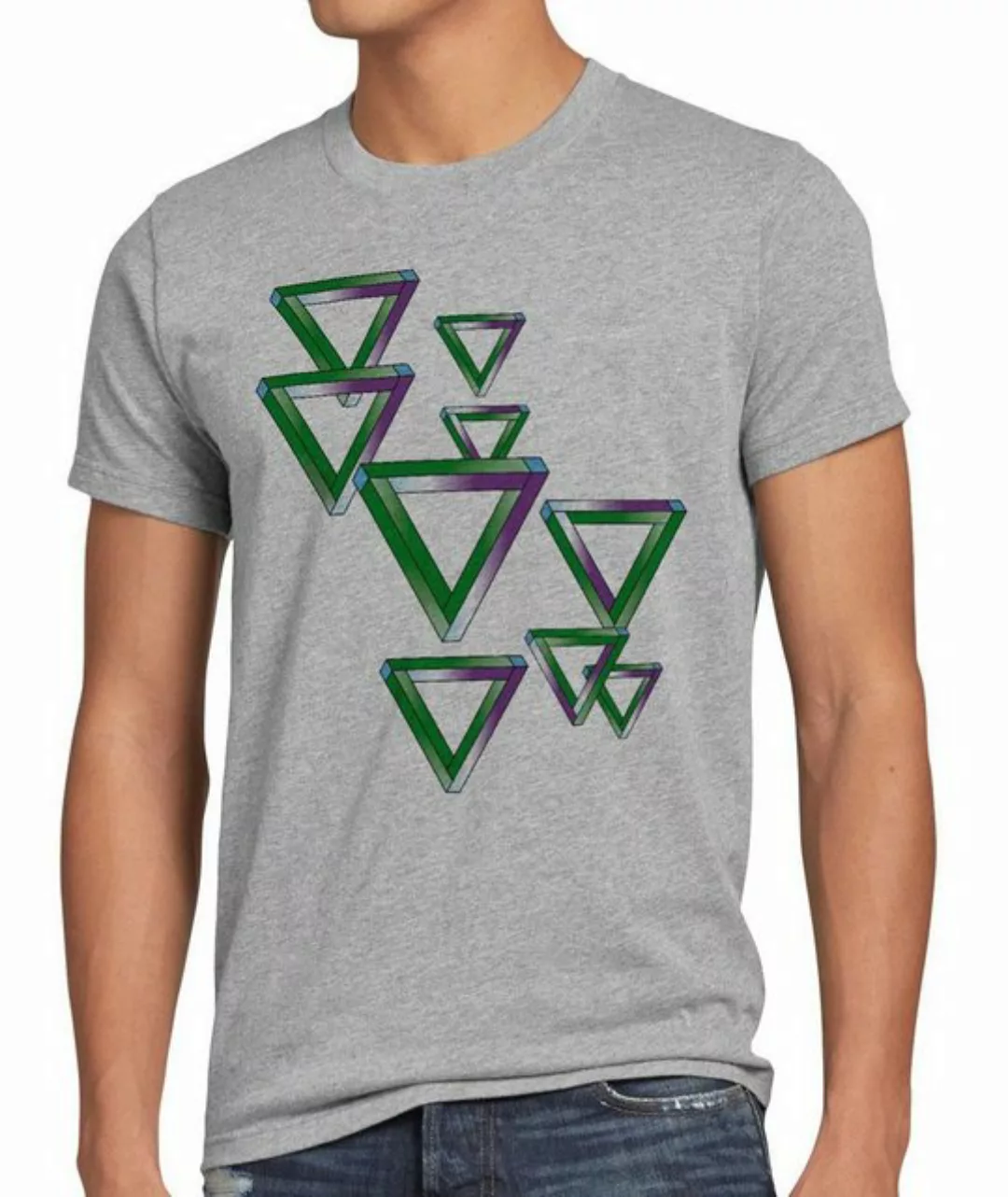 style3 T-Shirt Triangles Sheldon big cooper theory bang leonard triangel dr günstig online kaufen