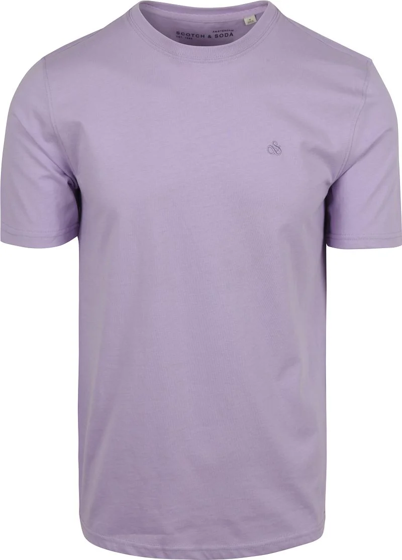 Scotch And Soda Core T-Shirt Purple - Größe L günstig online kaufen