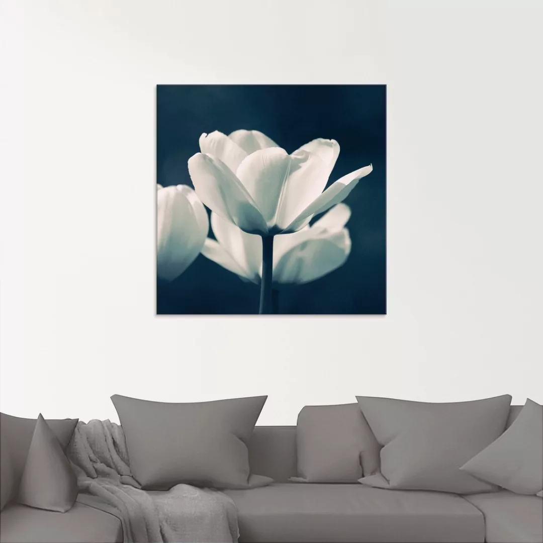 Artland Glasbild »Blue Velvet«, Blumen, (1 St.) günstig online kaufen