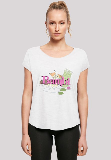 F4NT4STIC T-Shirt "Long Cut T-Shirt Disney Bambi Kiss", Damen,Premium Merch günstig online kaufen