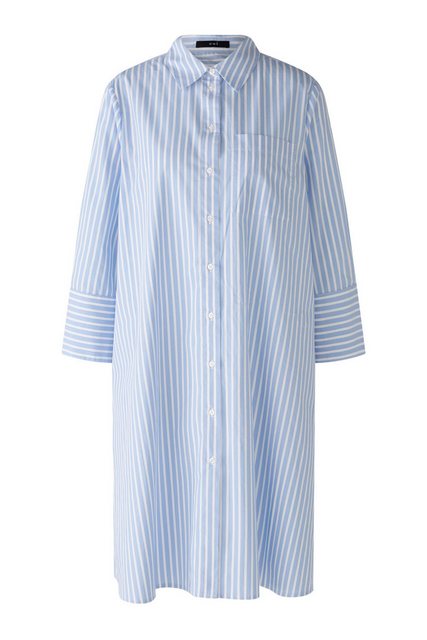 Oui Sommerkleid Kleid, lt blue white günstig online kaufen