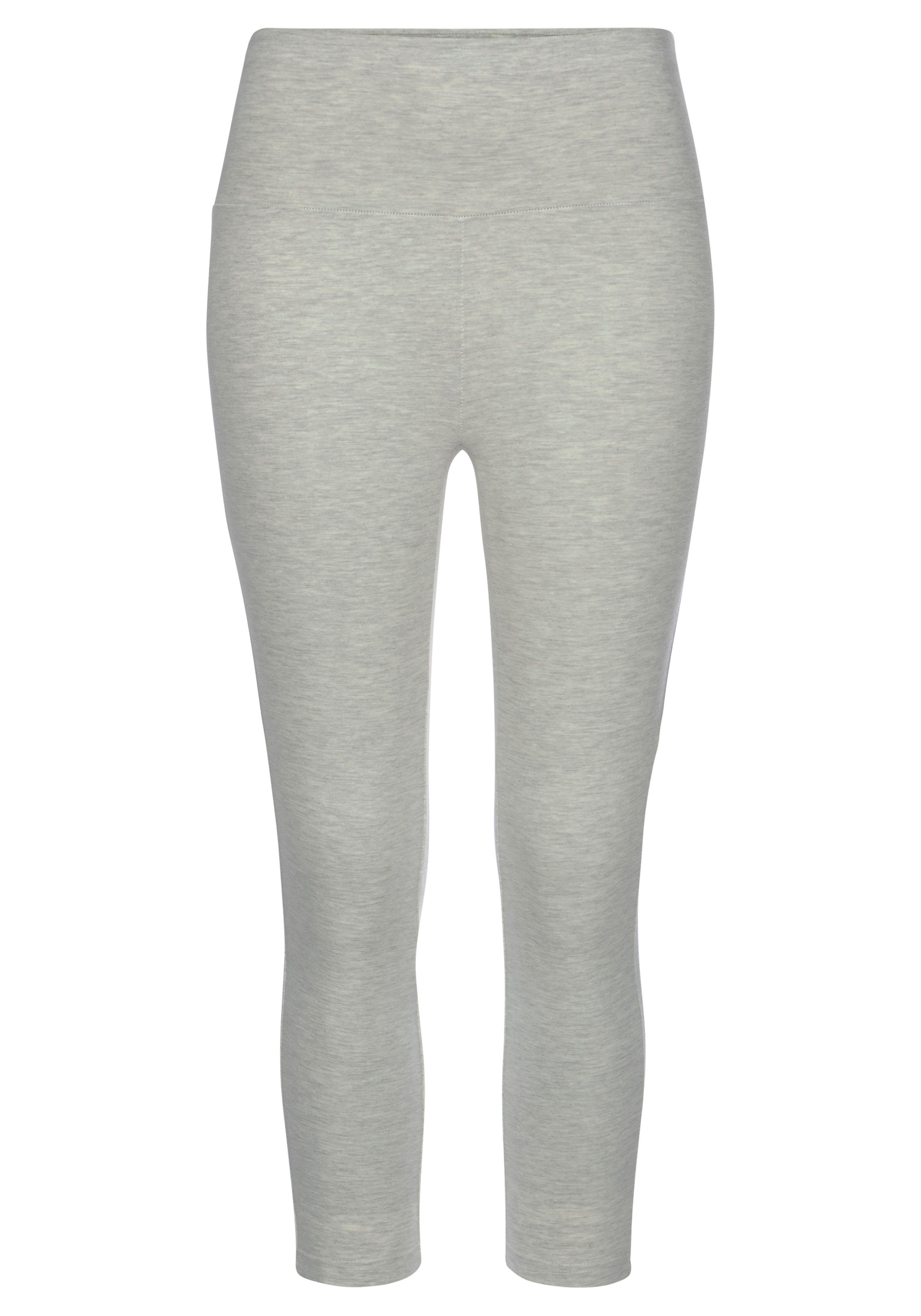 LASCANA Caprileggings, mit breitem weichem Bündchen, Loungewear günstig online kaufen