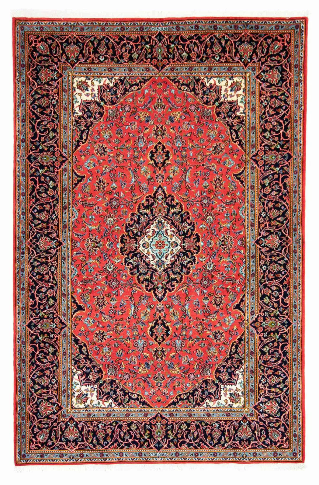 morgenland Orientteppich »Perser - Keshan - 218 x 144 cm - rot«, rechteckig günstig online kaufen