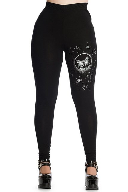 Banned Leggings Space Cat Katze Weltall Kitty Astronaut Weltraum günstig online kaufen