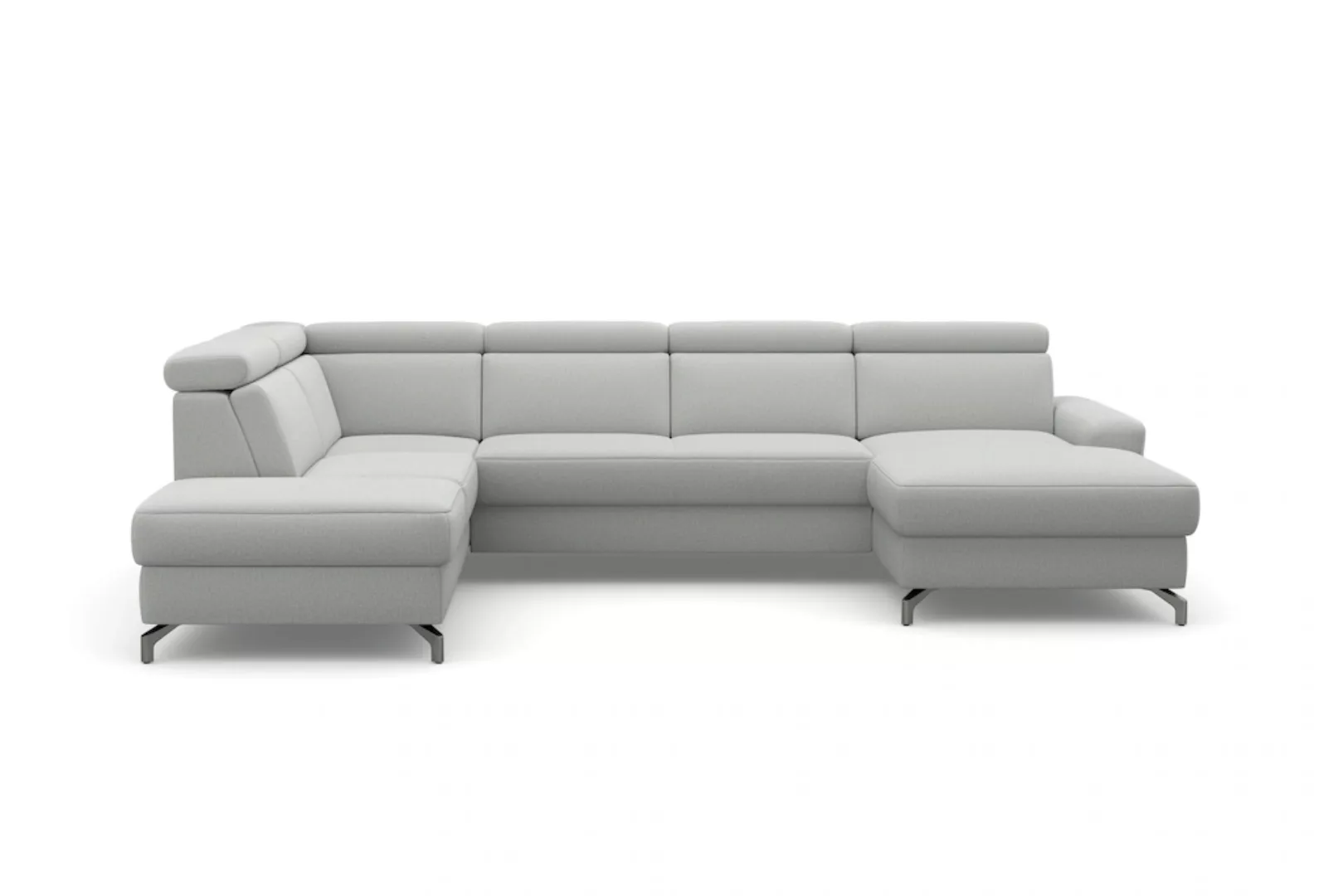 sit&more Wohnlandschaft "Scarlett U-Form", inklusive Kopfteilverstellung, w günstig online kaufen