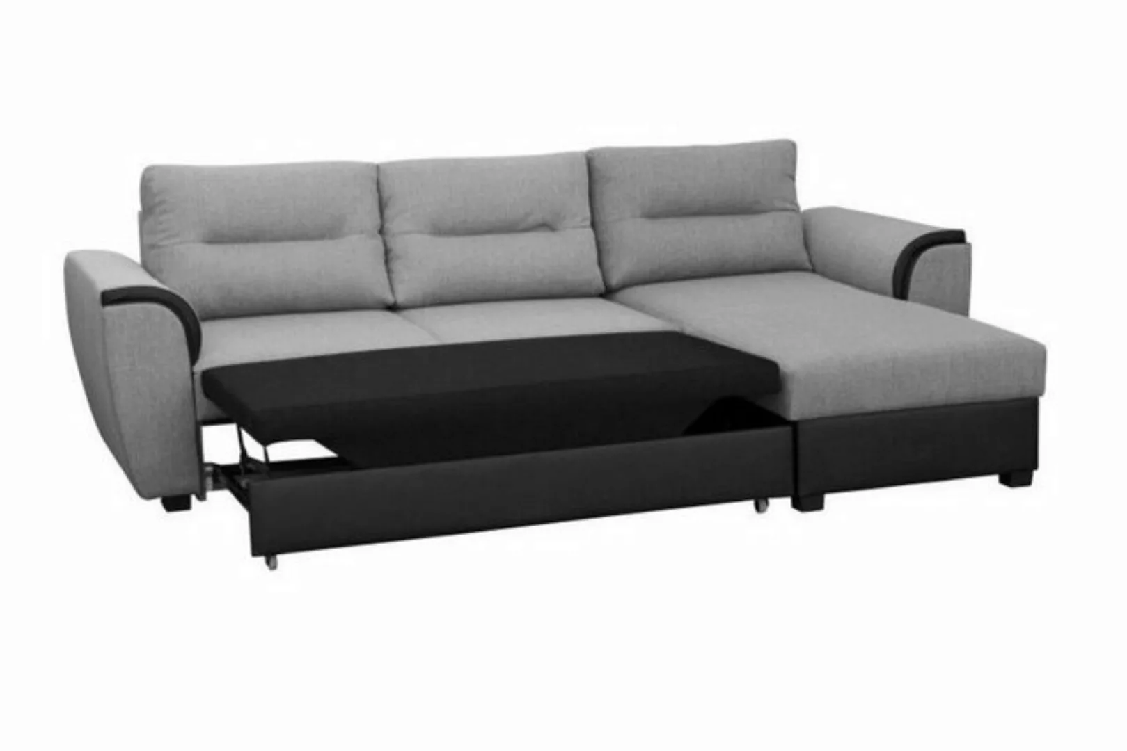 JVmoebel Ecksofa, Sofa Schlafsofa Designer Sofa mit Bettfunktion + Bettkast günstig online kaufen