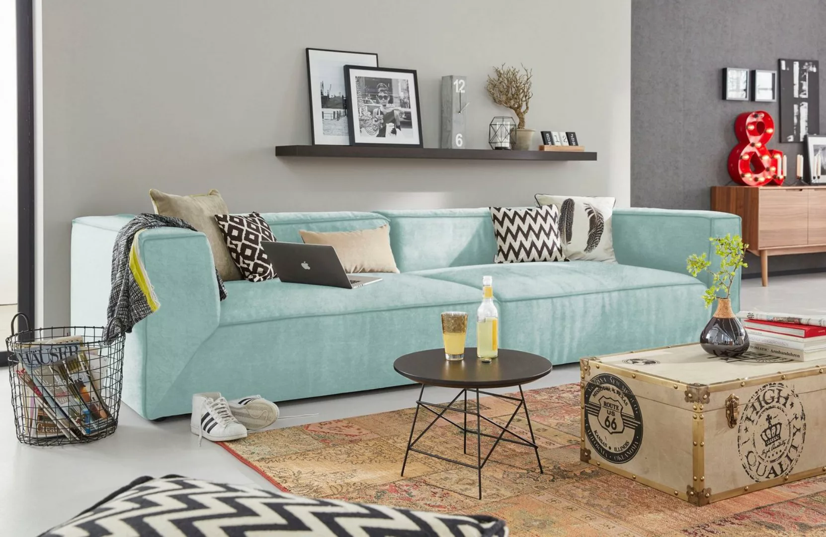 TOM TAILOR HOME Big-Sofa "BIG CUBE", TOM TAILOR Big-Sofa >>BIG CUBE günstig online kaufen