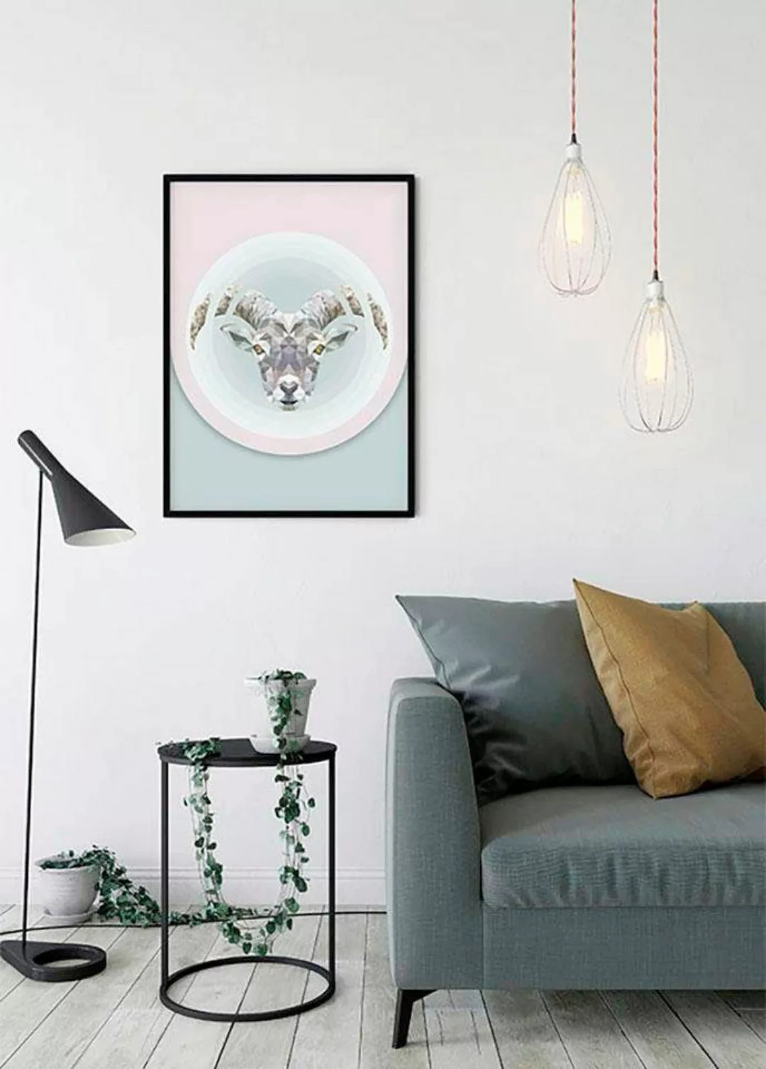 Komar Poster "Capricorn", Tiere, (1 St.), Kinderzimmer, Schlafzimmer, Wohnz günstig online kaufen