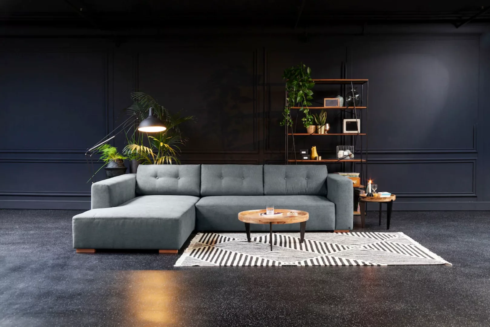 TOM TAILOR HOME Ecksofa "HEAVEN CHIC M", aus der COLORS COLLECTION, wahlwei günstig online kaufen