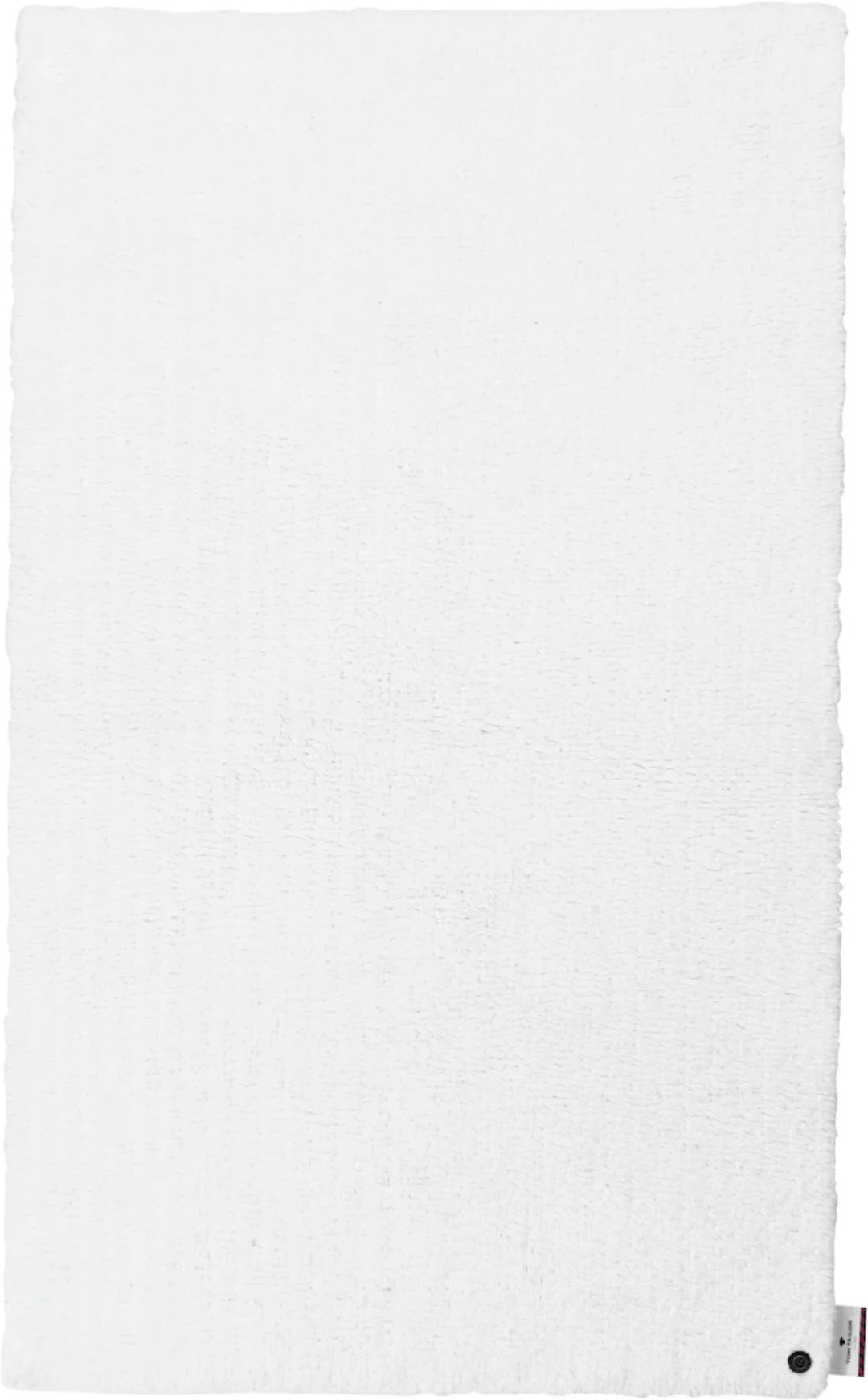 TOM TAILOR HOME Badematte »Cotton Double Uni«, Höhe 20 mm, beidseitig nutzb günstig online kaufen