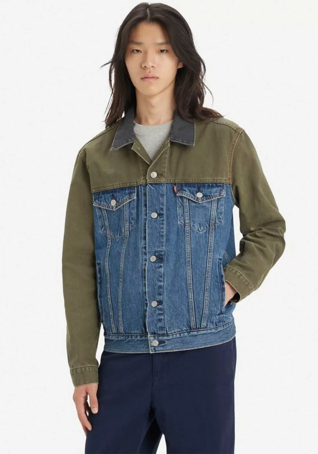 Levi's® Jeansjacke VINTAGE FIT TRUCKER JKT mit Brusttaschen günstig online kaufen