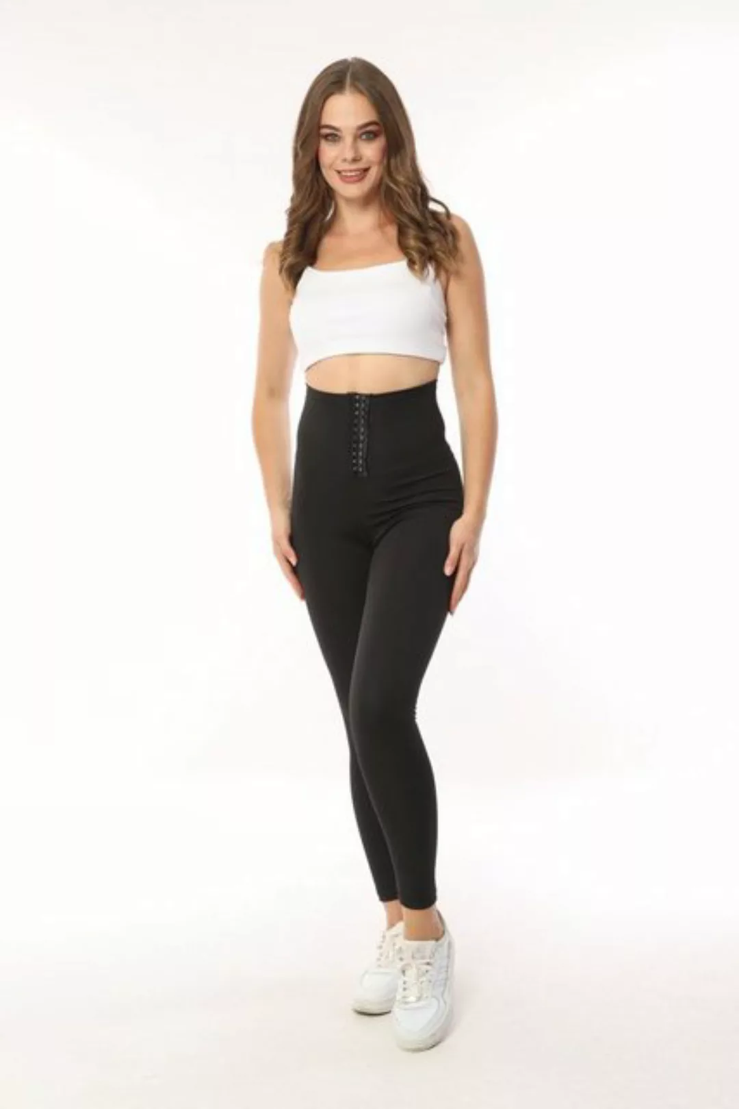 herémood Bauchweg-Leggings Leggins hoher Bund hochtailliert Highwaist Shape günstig online kaufen