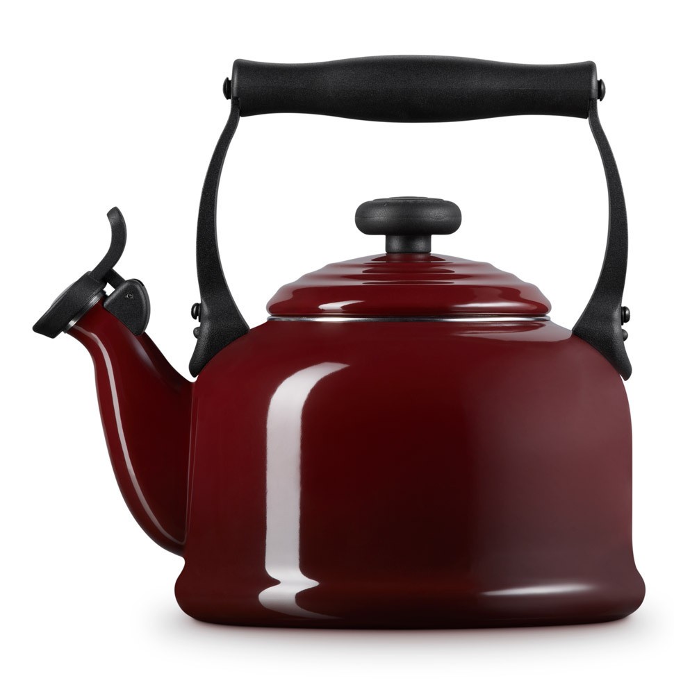 Le Creuset Wasserkessel Tradition Rhône Bordeaux-Rot 2,1L günstig online kaufen