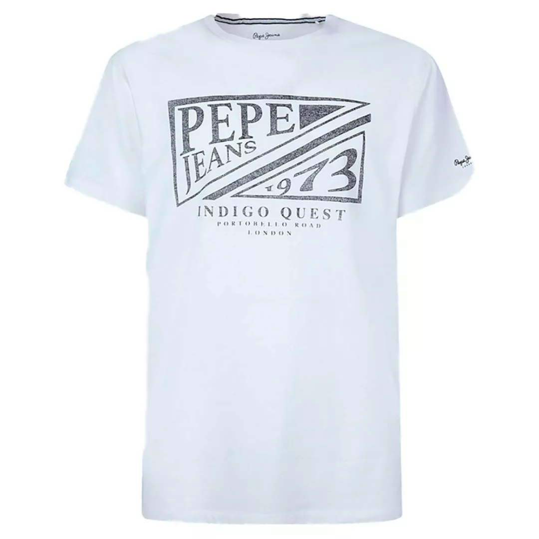 Pepe Jeans Spike Kurzärmeliges T-shirt XL White günstig online kaufen