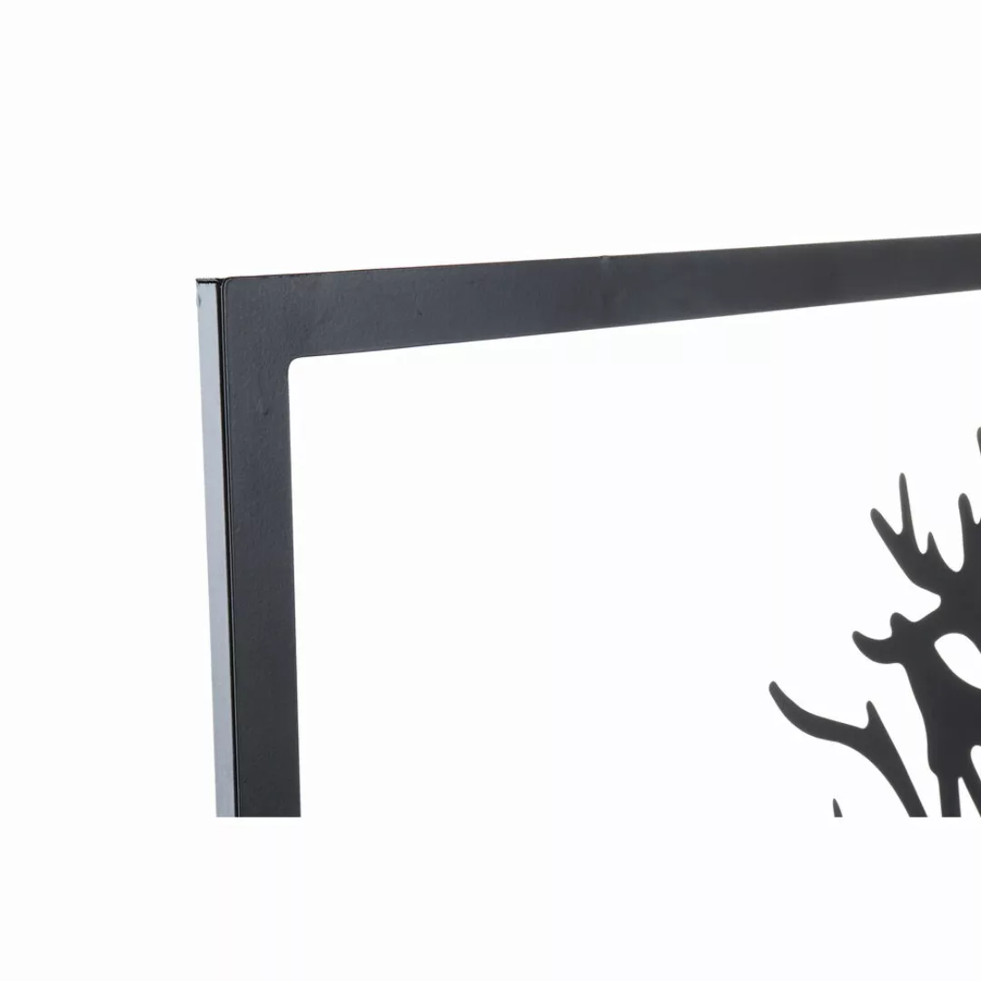 Wanddekoration Dkd Home Decor 3 Stück Schwarz Baum Metall (105 X 1,3 X 91 C günstig online kaufen