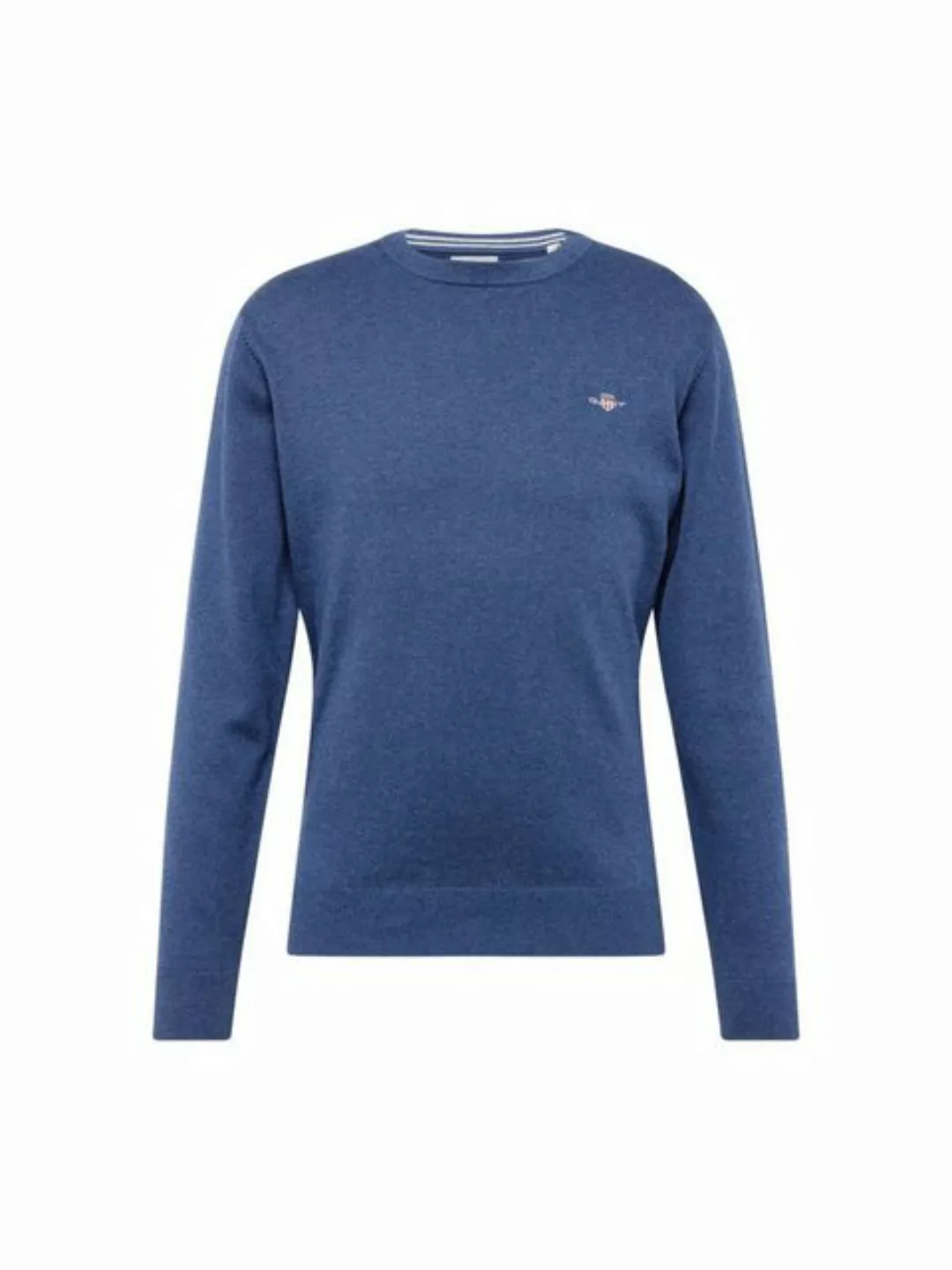 Gant Rundhalspullover Classic Cotton C-Neck Premium Strickpullver aus weich günstig online kaufen