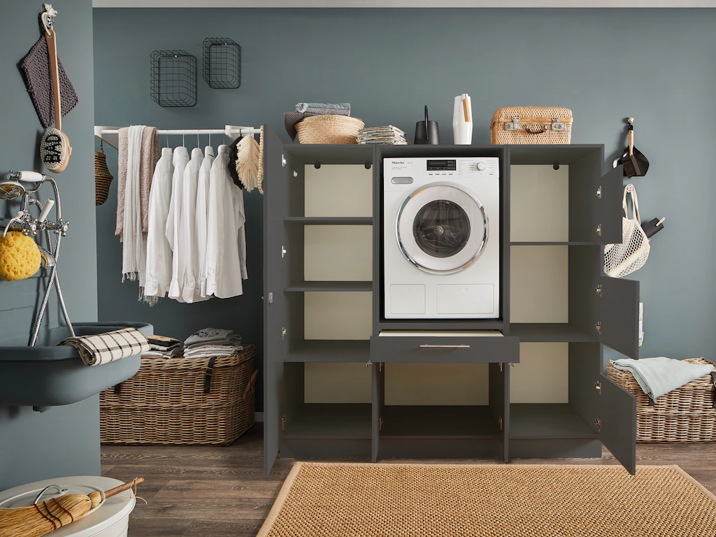 Laundreezy Mehrzweckschrank-Set "LAUNDREEZY LDSK8", Breite 167,5 cm günstig online kaufen
