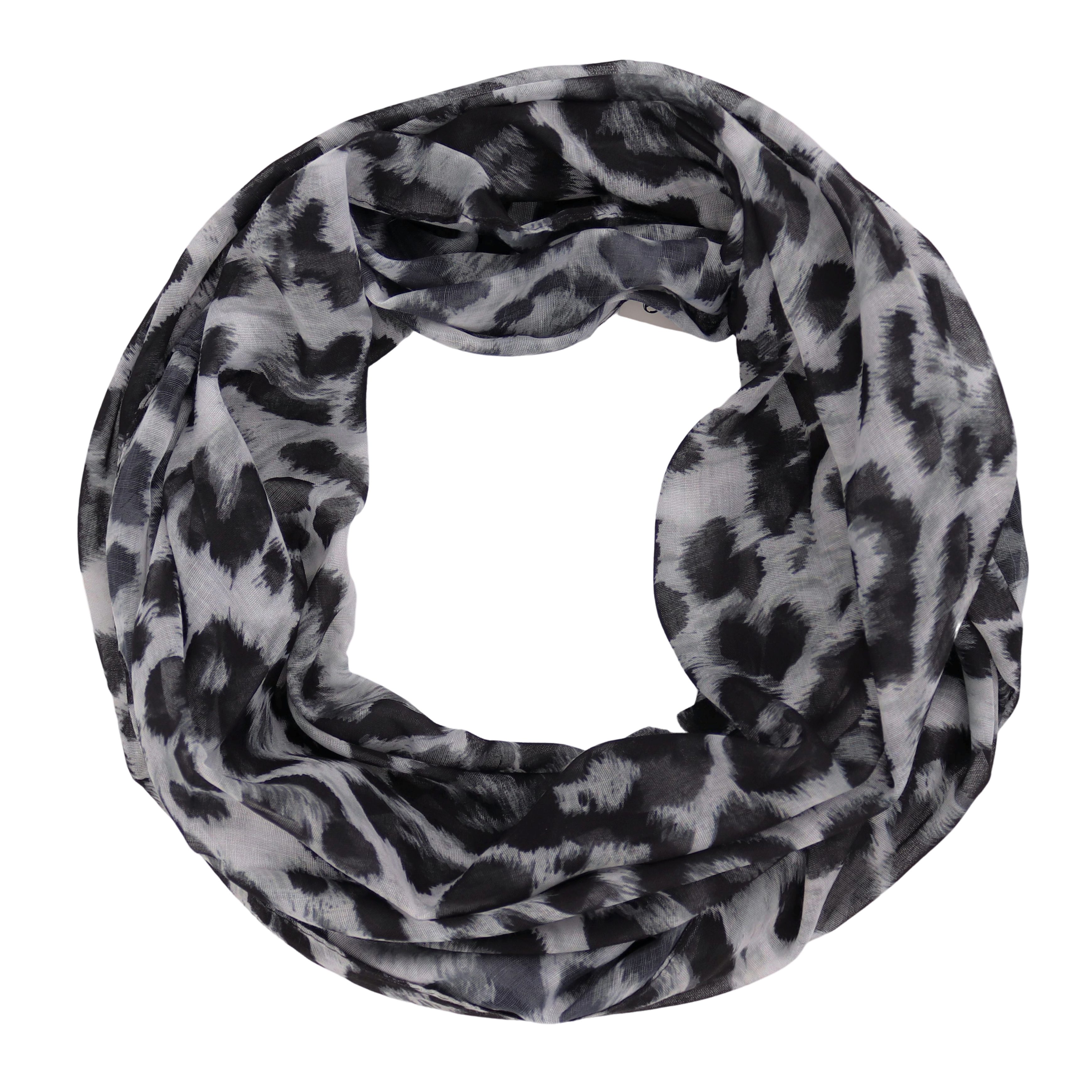 MIRROSI Loop Damen Schal mit Leo-Muster günstig online kaufen