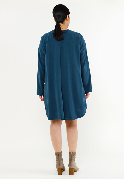 Oversize Hemdblusenkleid "Fine" Aus Tencel günstig online kaufen