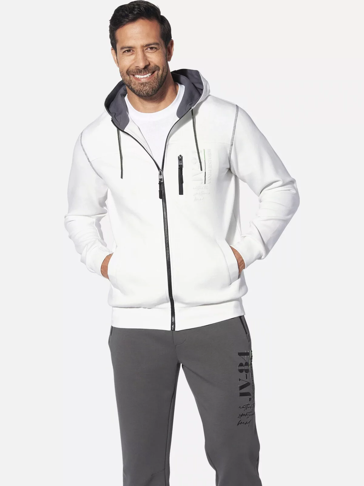 Jan Vanderstorm Kapuzensweatjacke "Sweatjacke FINNDOR" günstig online kaufen