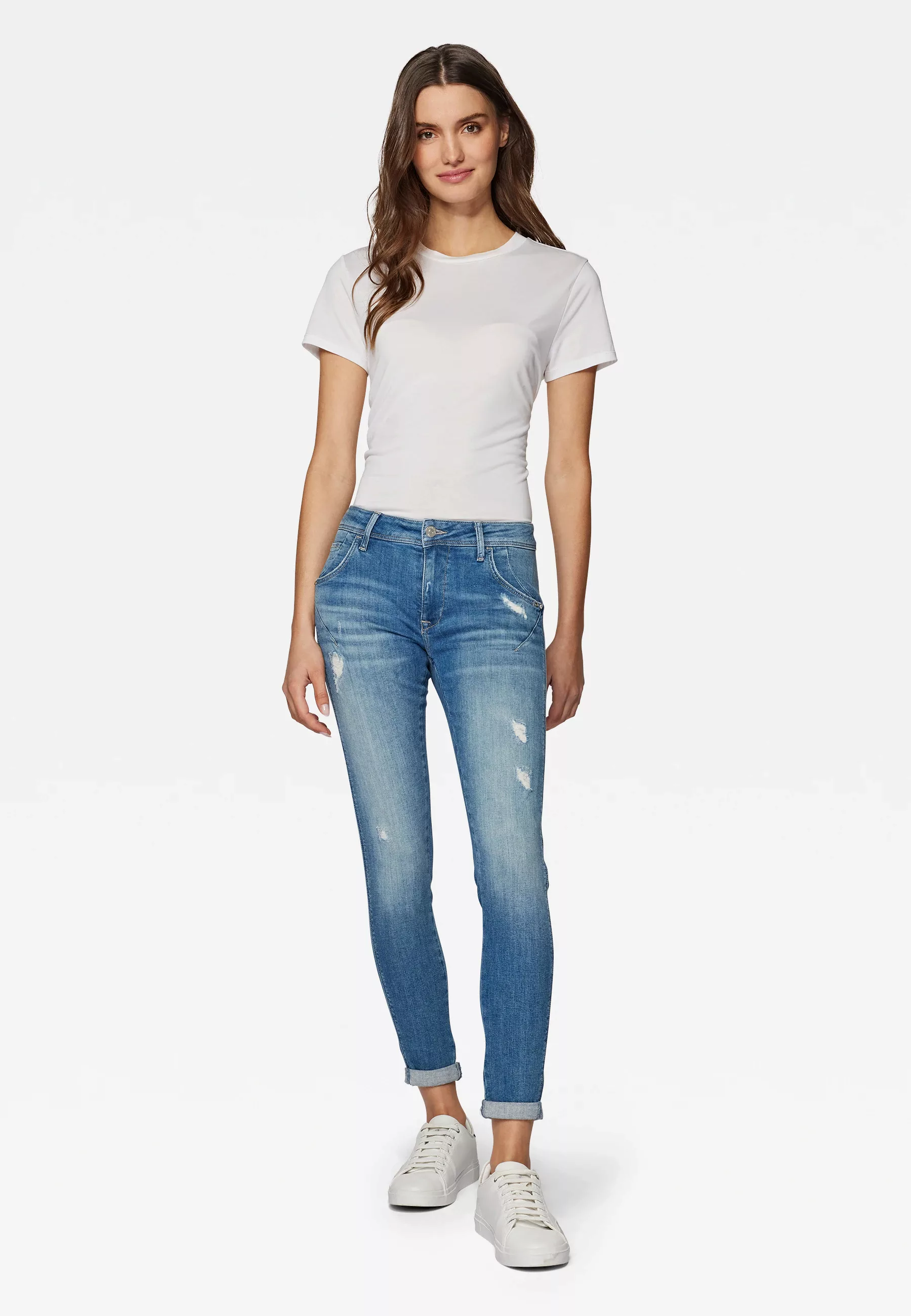 Mavi Röhrenjeans "LEXY", Cropped Super Skinny Jeans günstig online kaufen