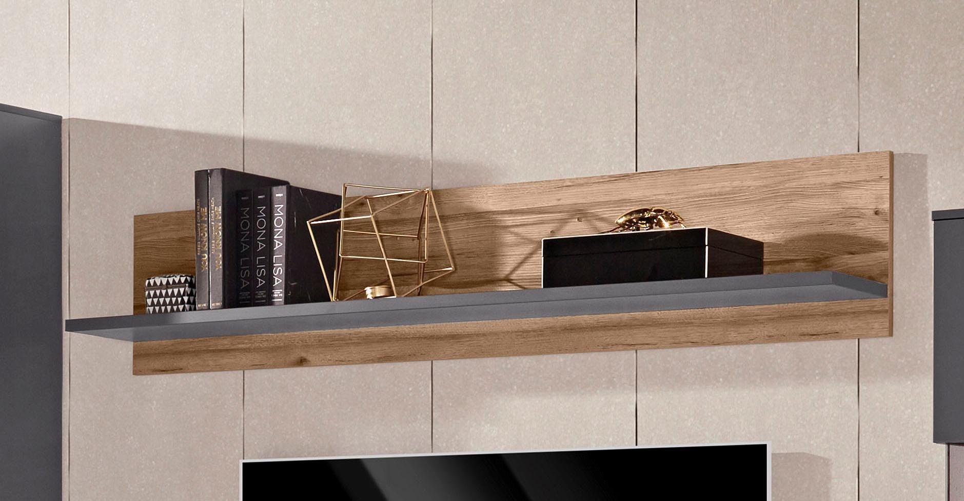 FORTE Wandboard "Como", Wandregal, zweifarbig,klare Linien, einfache Montag günstig online kaufen