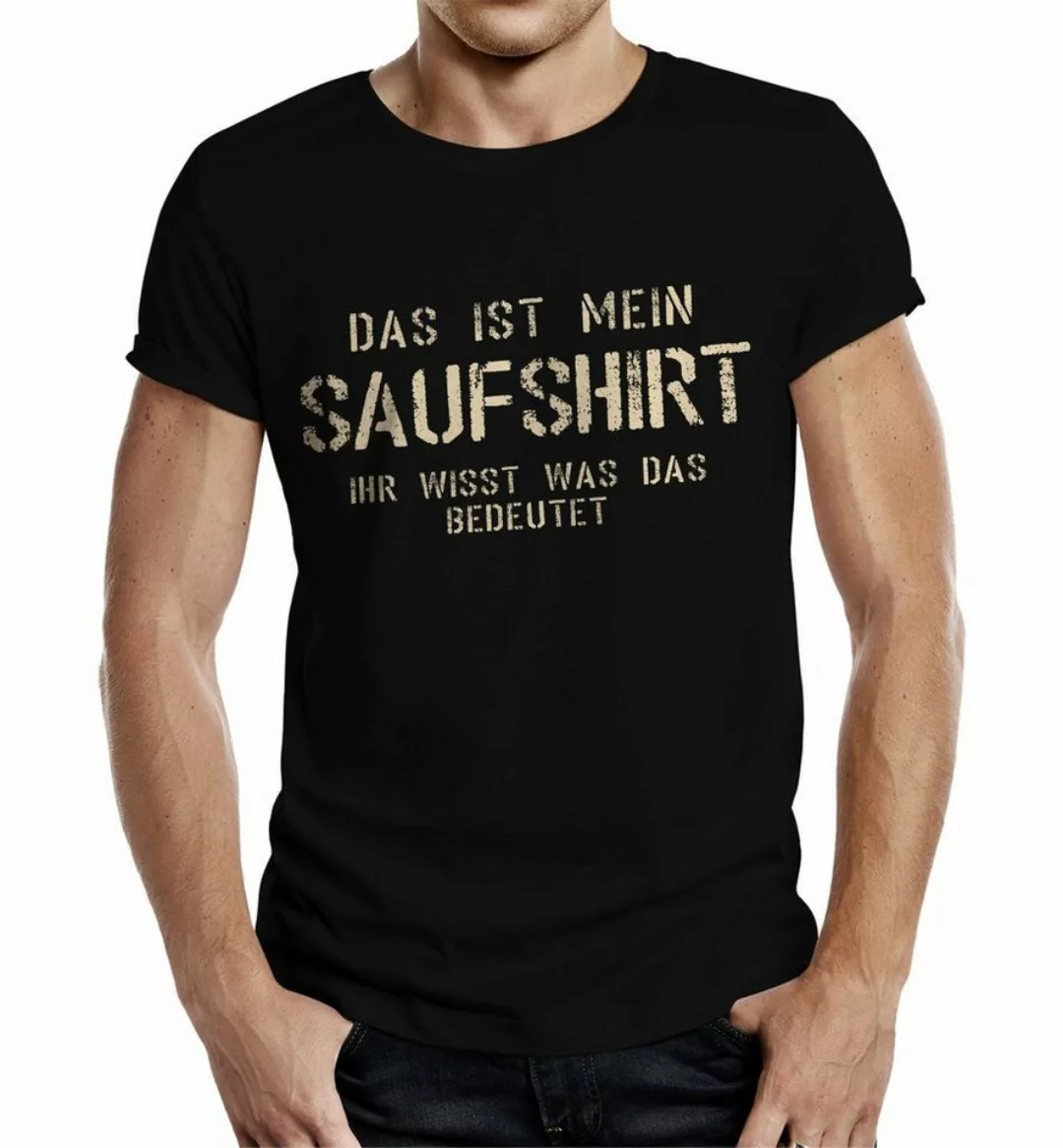 RAHMENLOS® T-Shirt zur Party - mein Saufshirt günstig online kaufen