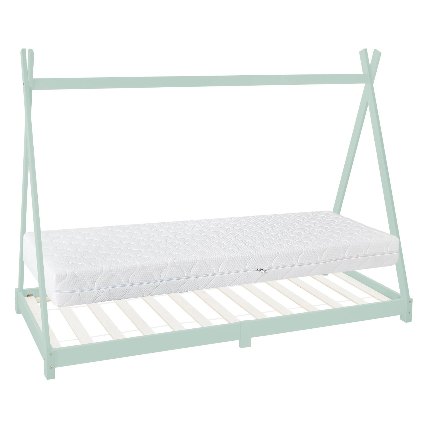 ML-DESIGN Spielbett Hausbett Tipi Zeltbett inkl. günstig online kaufen