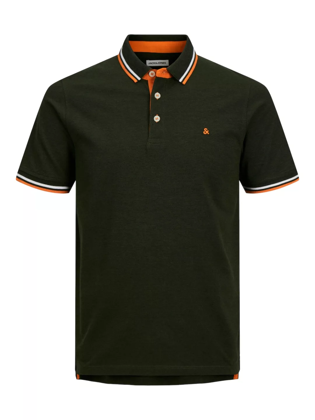 Jack & Jones Poloshirt "JJEPAULOS POLO SS NOOS", mit Logo Stickerei günstig online kaufen