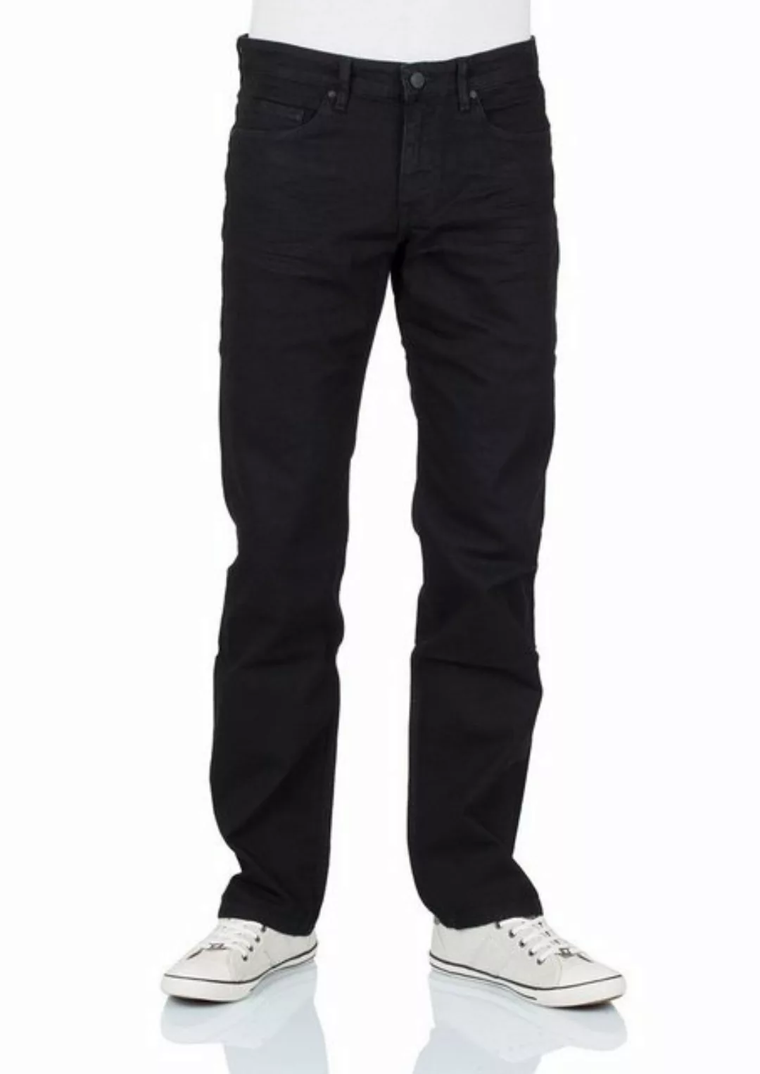 Cross Jeans Herren Jeans Antonio - Relax Fit - Black günstig online kaufen