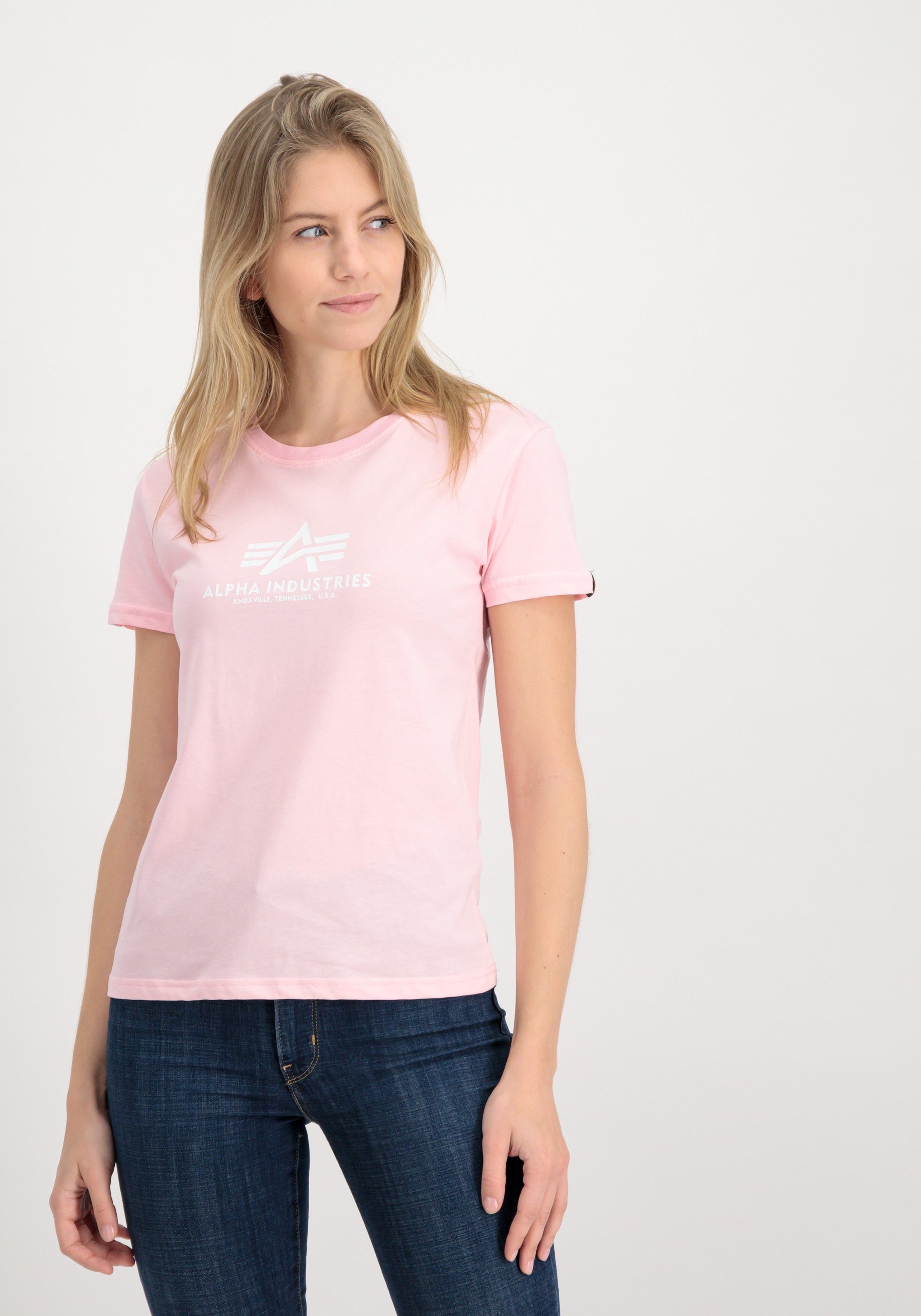 Alpha Industries T-Shirt "Alpha Industries Women - T-Shirts Basic T-Shirt S günstig online kaufen