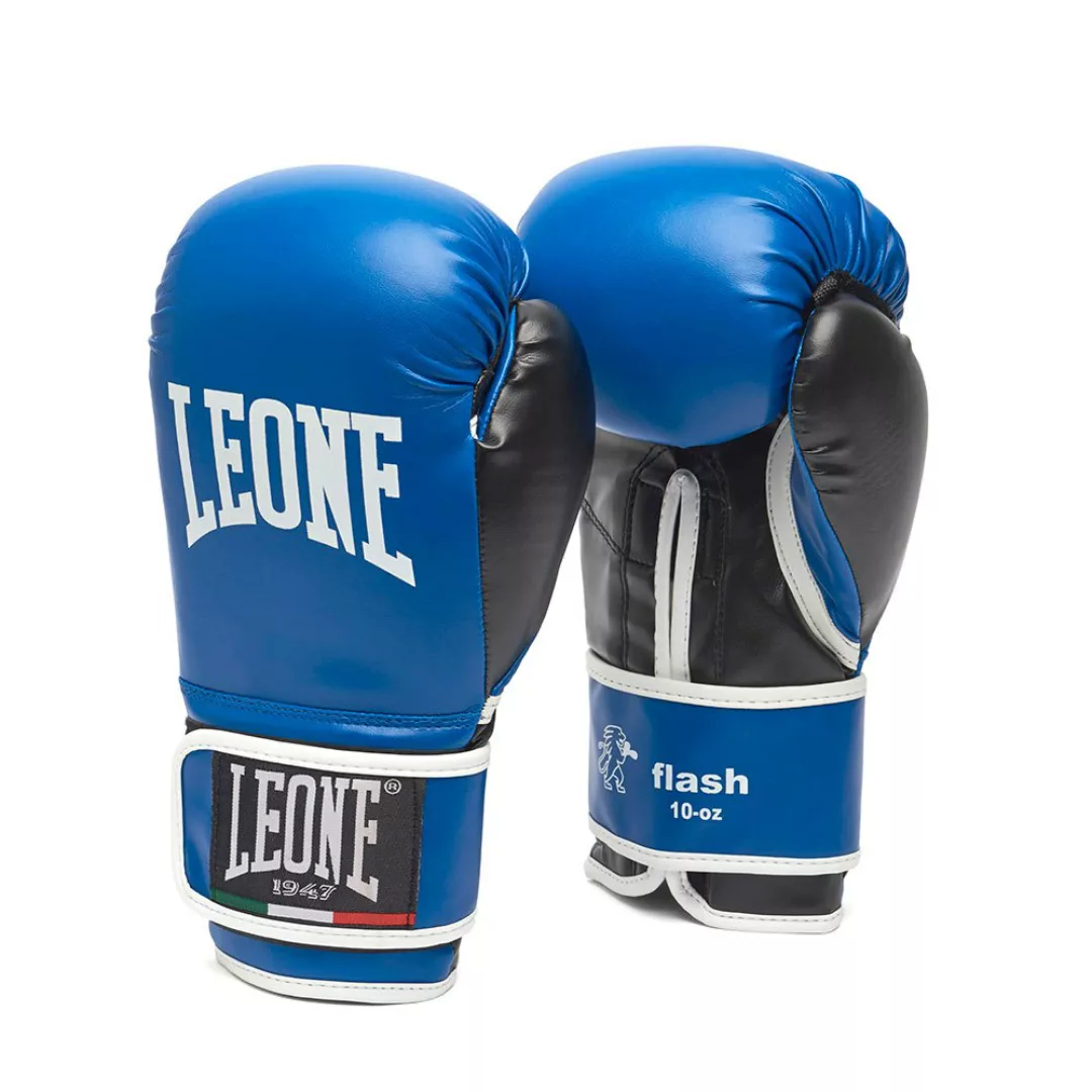 Leone1947 Flash Kampfhandschuhe 10 Oz M Blue günstig online kaufen
