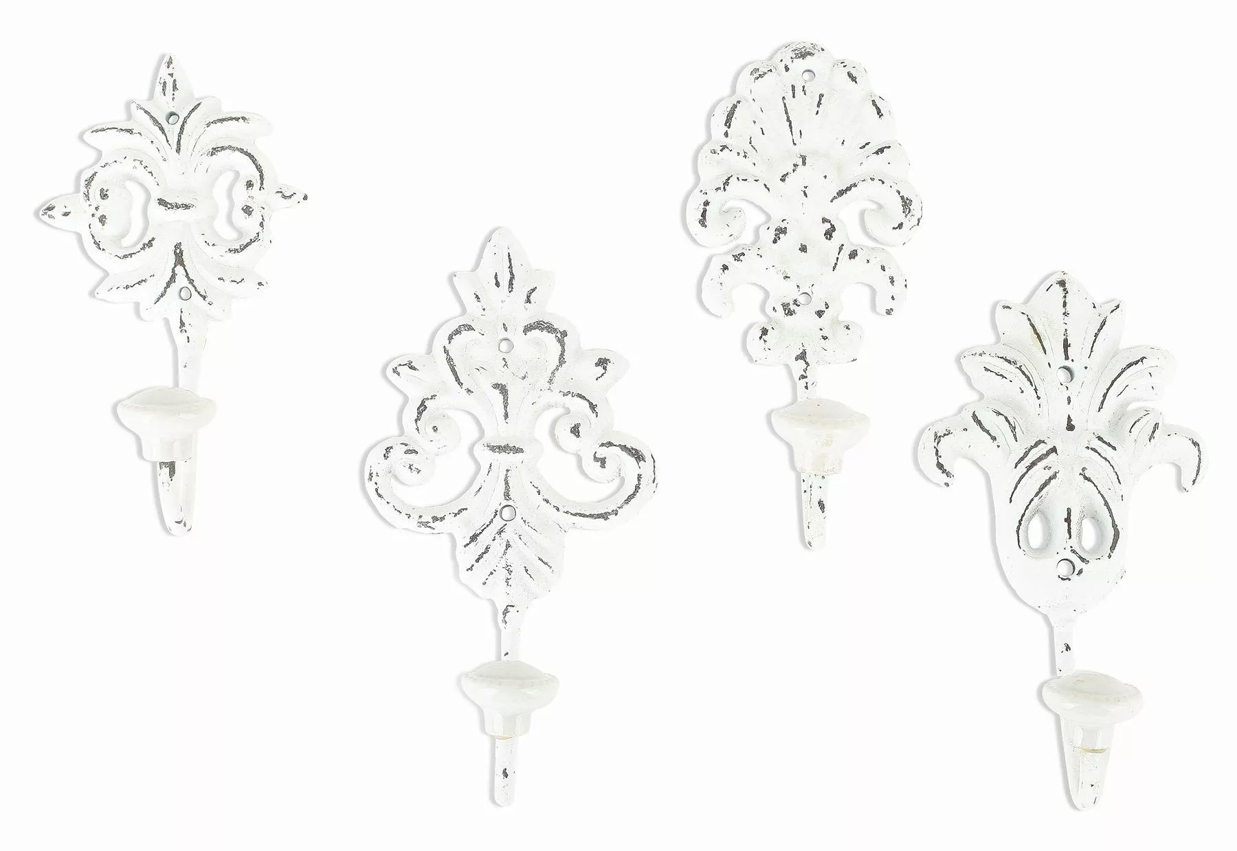 Levandeo® Garderobenhaken, 4er Set Haken Wandhaken günstig online kaufen