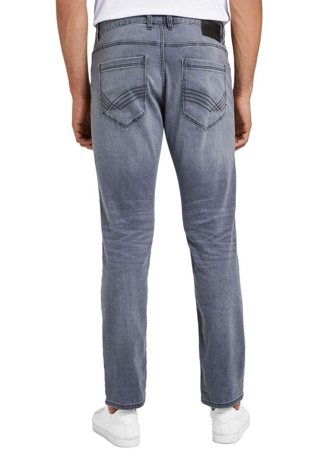 Tom Tailor Herren Jeans Josh - Slim Fit - Blau - Grey Denim günstig online kaufen