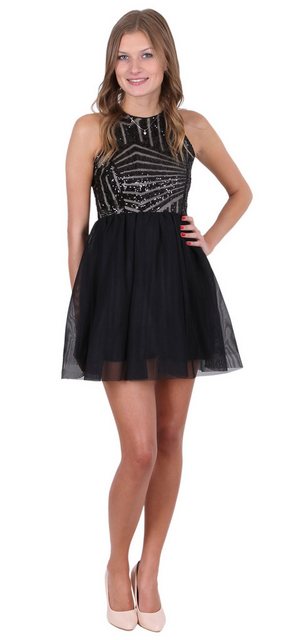 Sarcia.eu Minikleid John Zack Schwarzes Ballerina-Kleid, rückenfrei, Paille günstig online kaufen