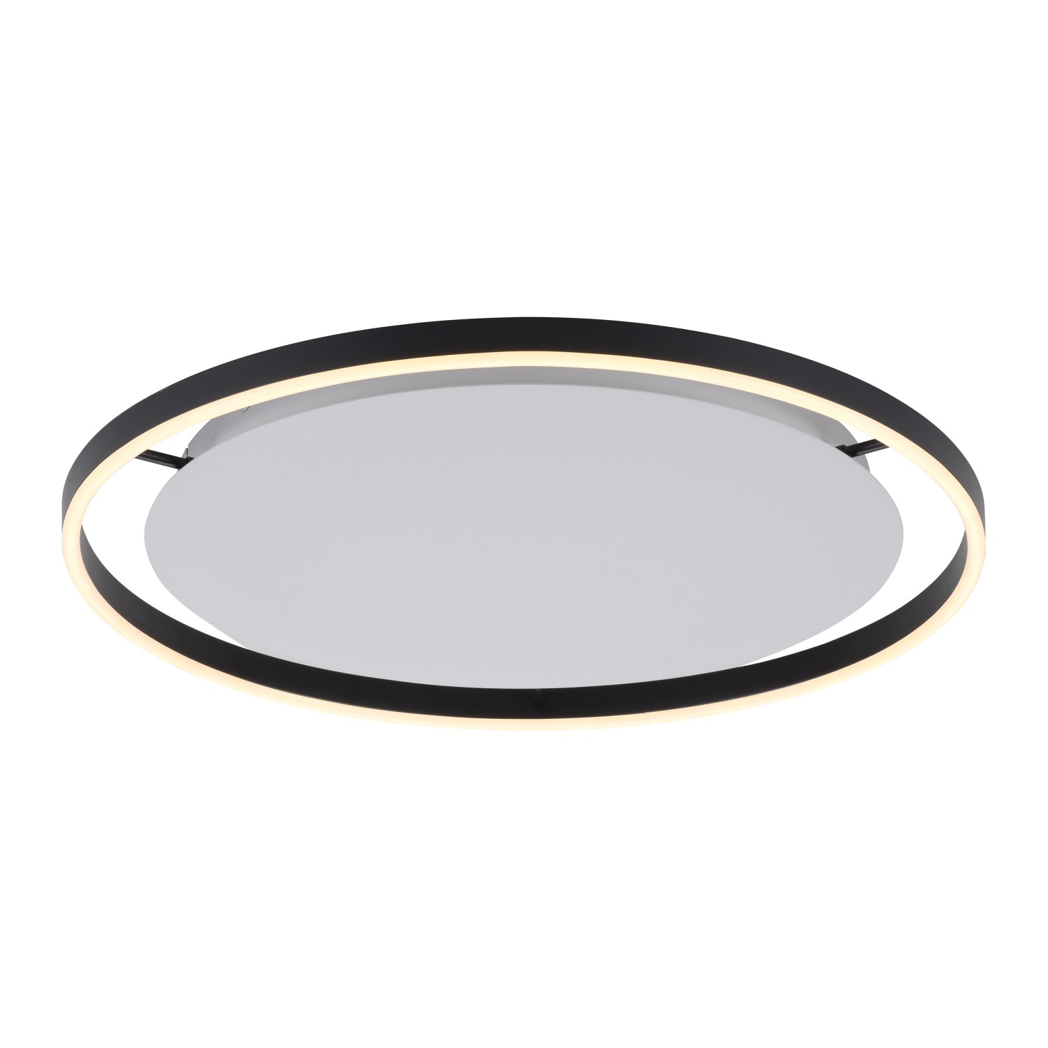 LED-Deckenleuchte Ritus, Ø 58,5cm, anthrazit günstig online kaufen