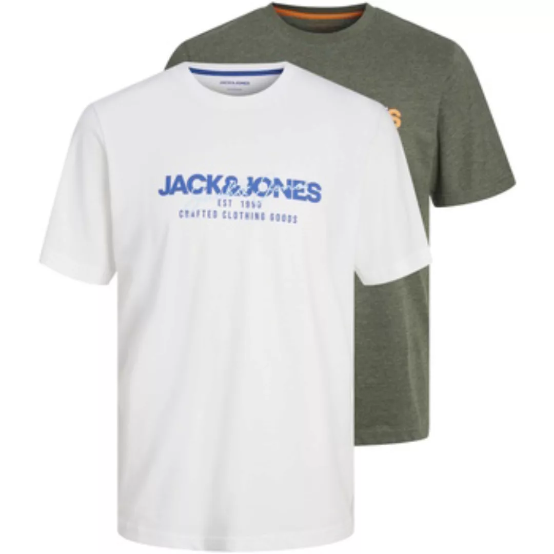 Jack & Jones  T-Shirt T-Shirt Alvis Kurzarmshirt Doppelpack günstig online kaufen