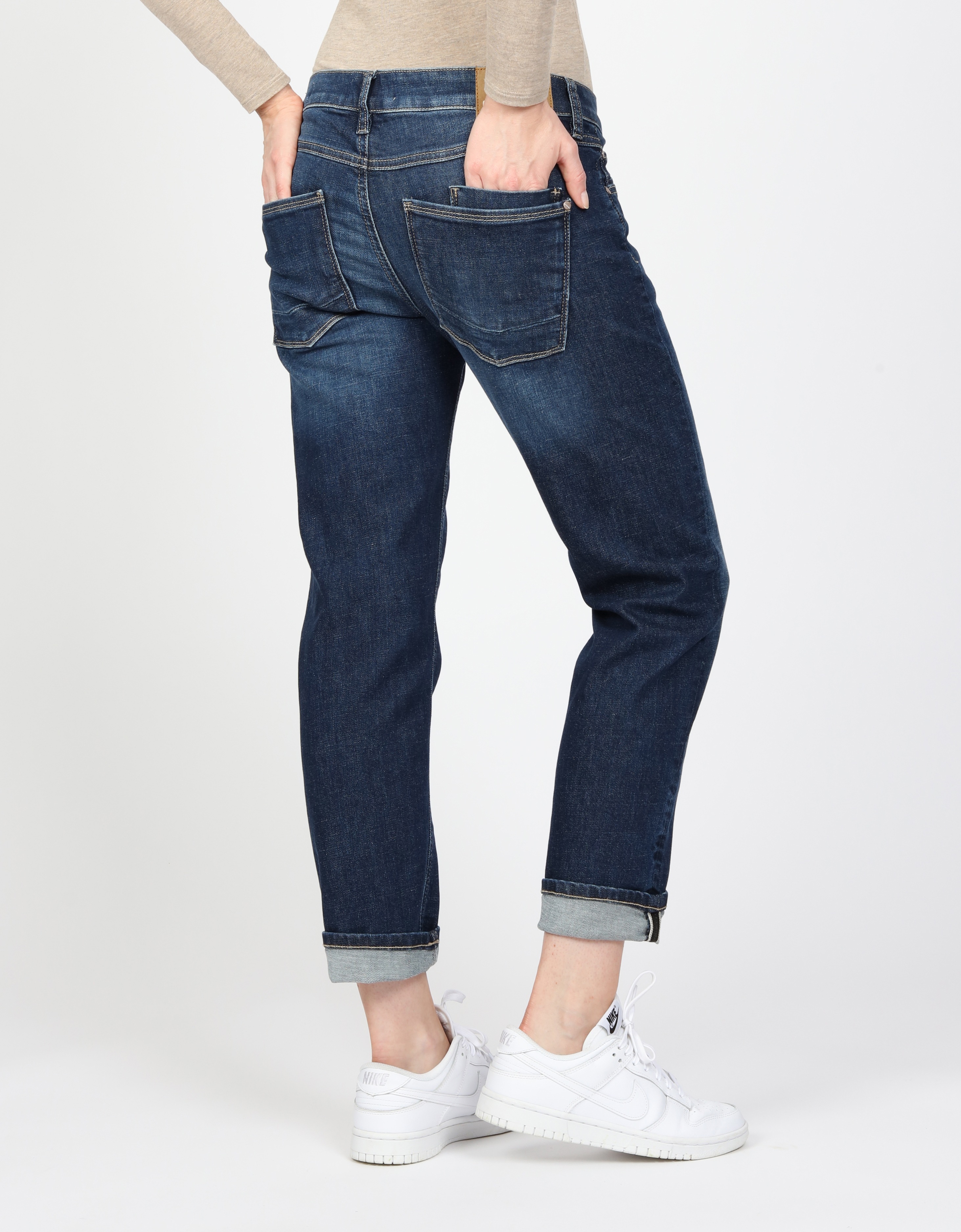 GANG Boyfriend-Jeans "94NADIA", 5-Pocket Style mit Reißverschluss und Knopf günstig online kaufen