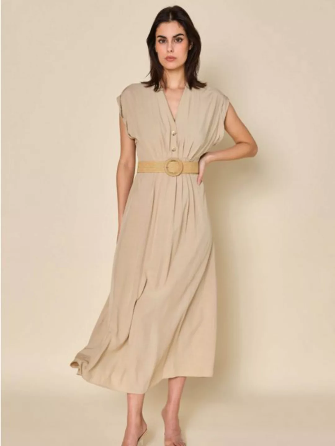 ANNIS Fashion & Accessoires Maxikleid "ALIA" (1-tlg) fließendes Sommerkleid günstig online kaufen