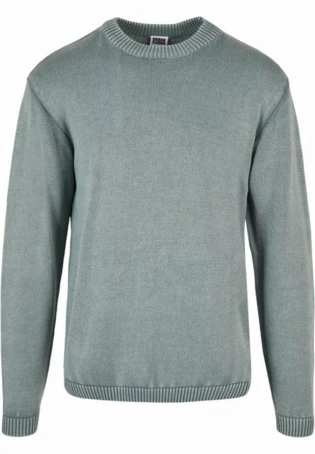 URBAN CLASSICS Rundhalspullover Urban Classics Herren Washed Sweater (1-tlg günstig online kaufen