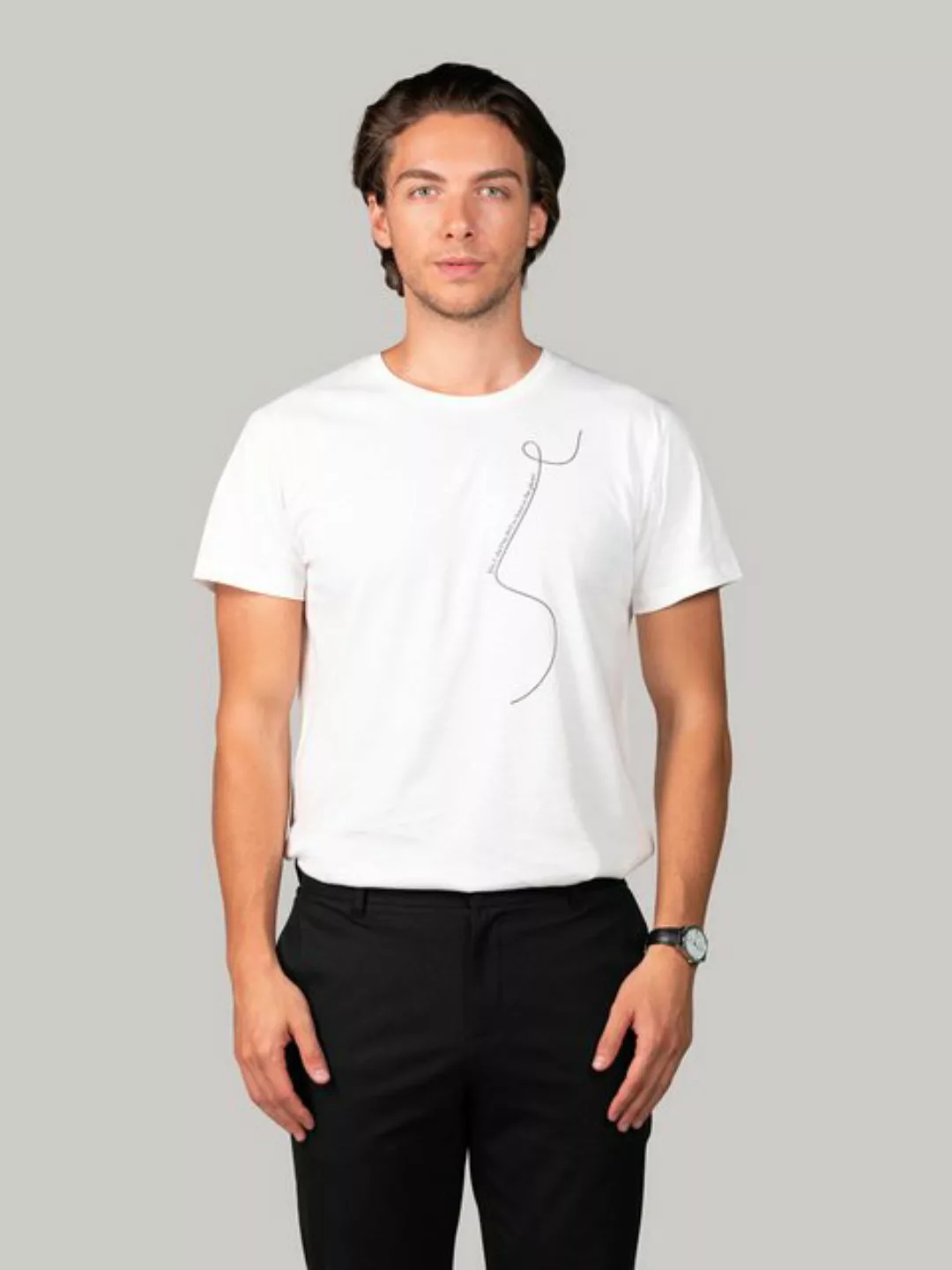 BLUVERD Kurzarmshirt T-Shirt mit Grafik (keine Spur) günstig online kaufen
