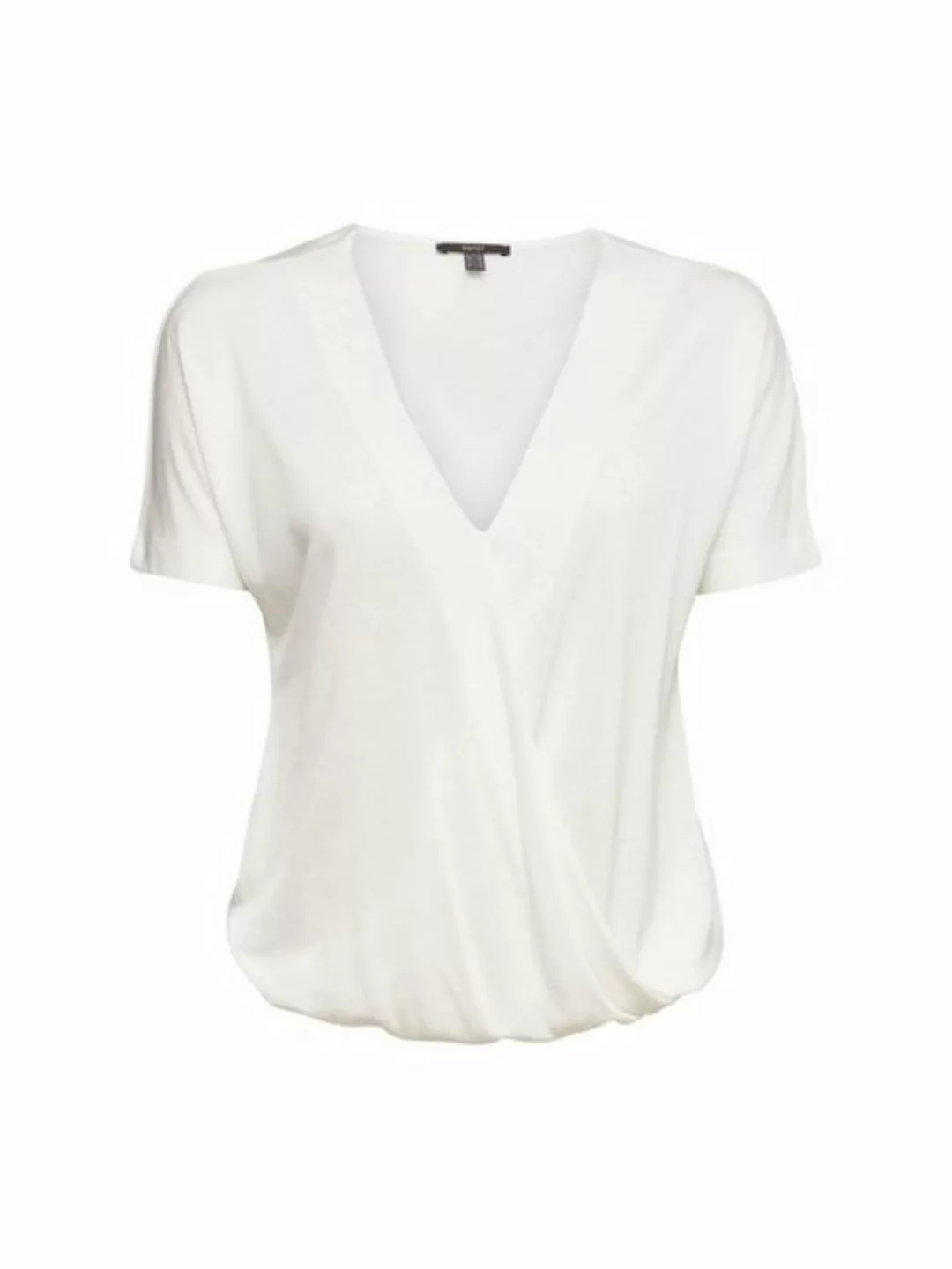 Esprit Collection T-Shirt Wickel-T-Shirt (1-tlg) günstig online kaufen