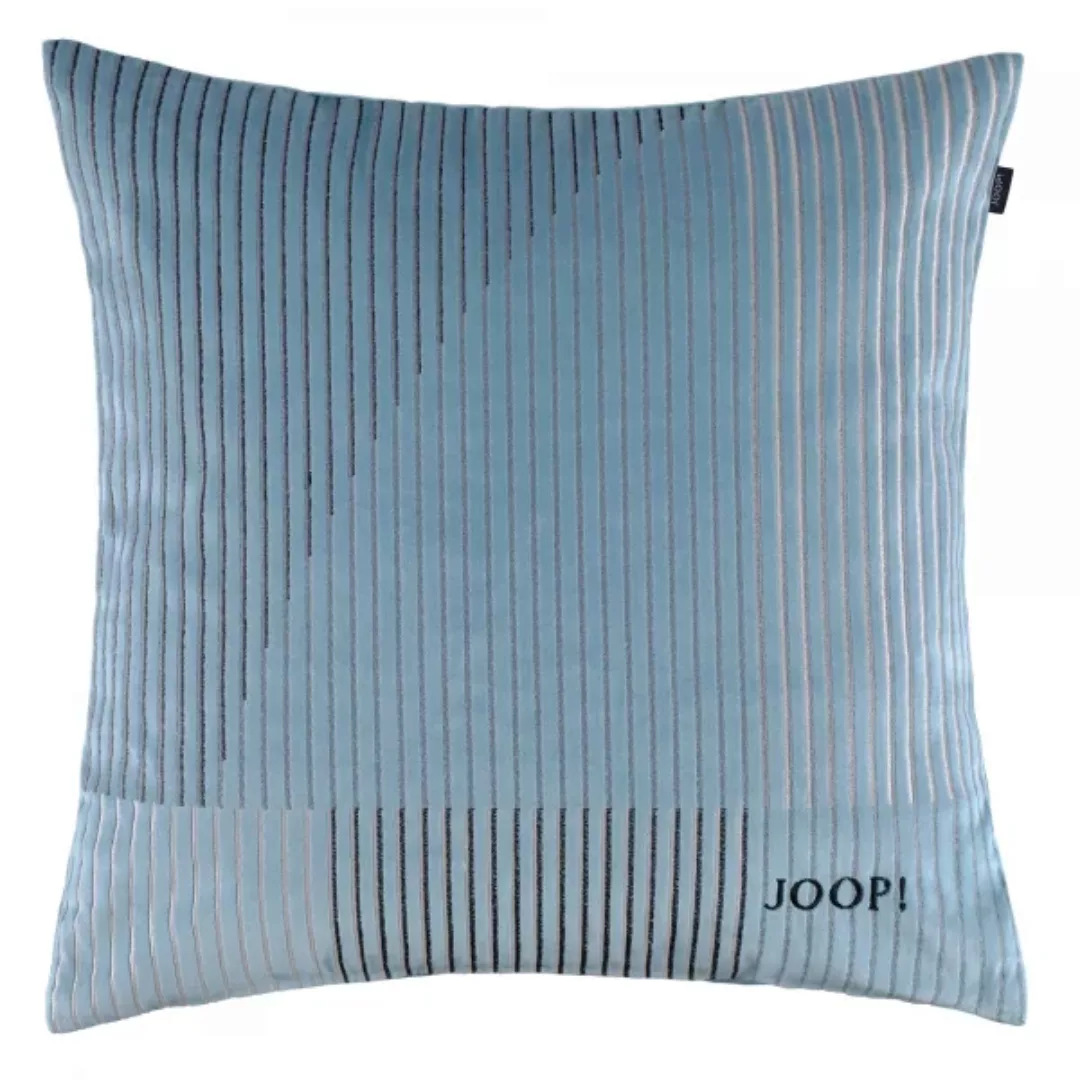 JOOP! Kissenhüllen Divided - Farbe: Eisblau - 080 - 50x50 cm günstig online kaufen