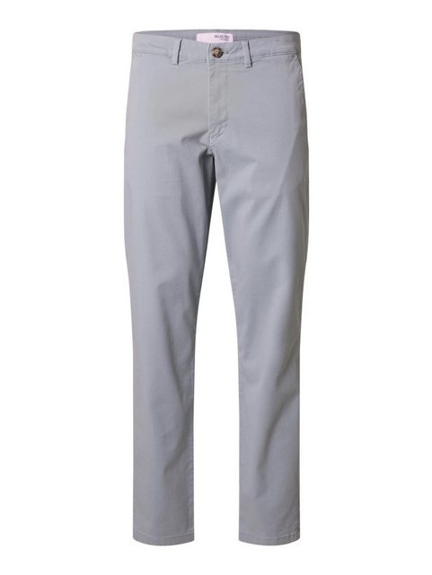 Selected Homme Herren Chino Hose SLHSLIM-NEW MILES - Slim Fit Blau Grau Grü günstig online kaufen