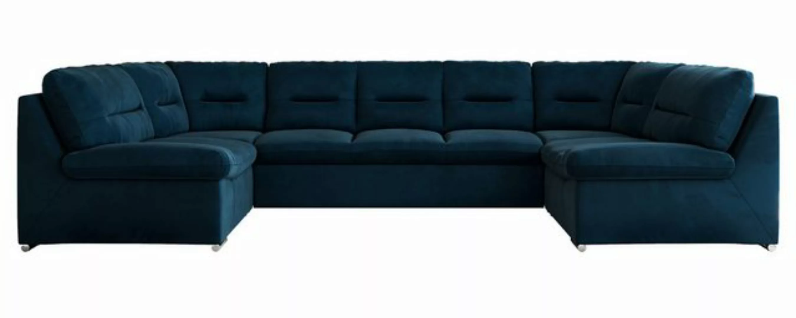 MKS MÖBEL Ecksofa COMODO U, Set, Sofa big XXL, Wellenfedern, Wohnlandschaft günstig online kaufen