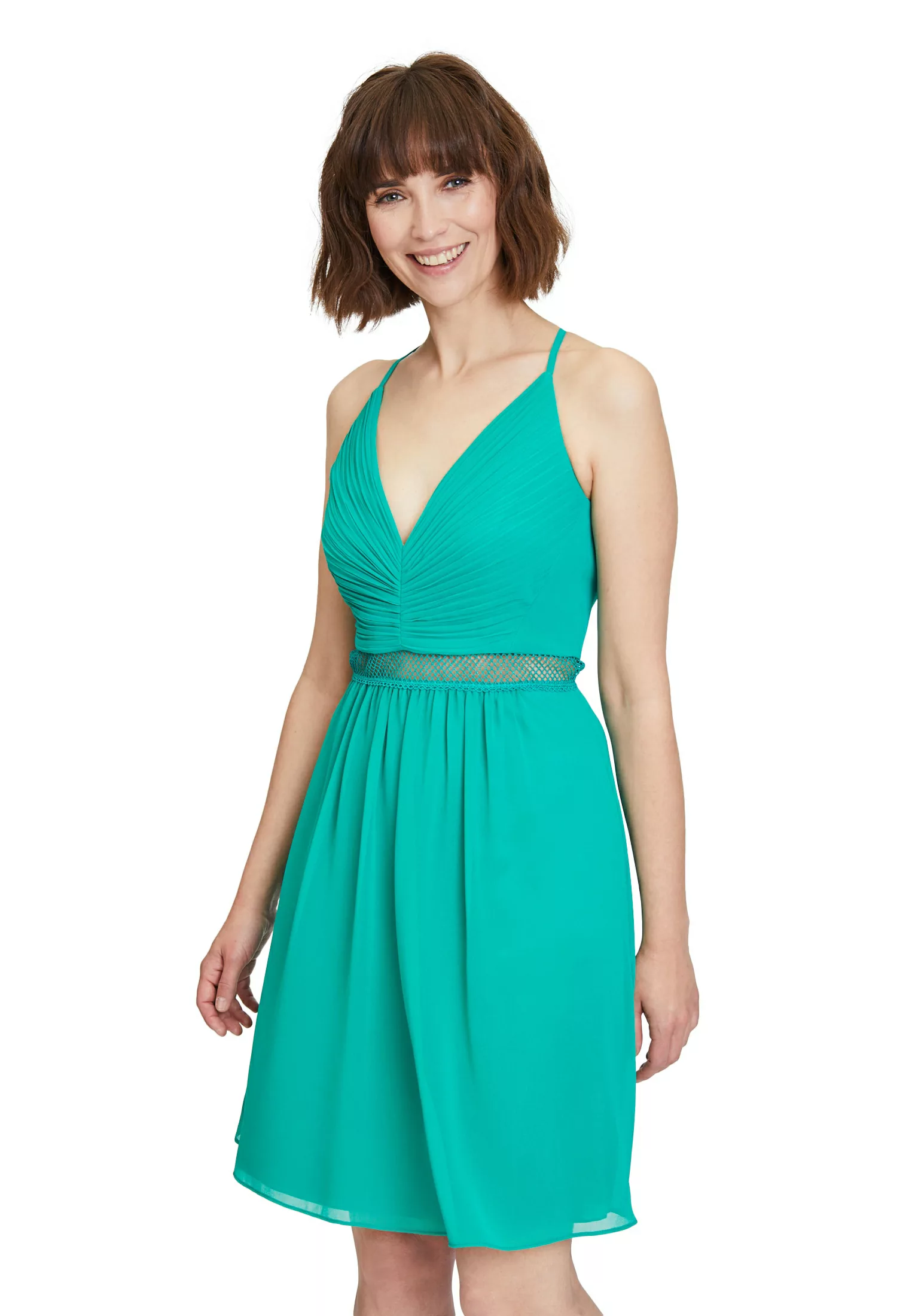 Vera Mont Cocktailkleid "Vera Mont Cocktailkleid mit Raffung", Bunddetail günstig online kaufen