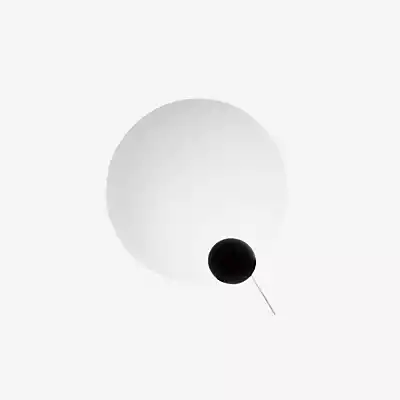 Ingo Maurer Eclipse Ellipse Wandleuchte LED, weiß , Lagerverkauf, Neuware günstig online kaufen