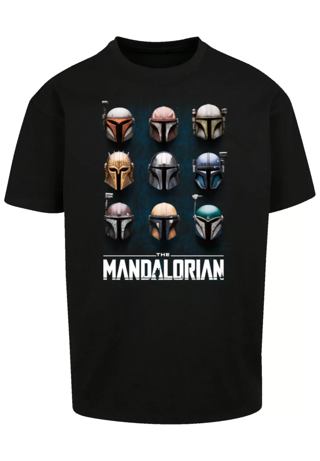 F4NT4STIC T-Shirt "Star Wars The Mandalorian Helmets", Premium Qualität günstig online kaufen